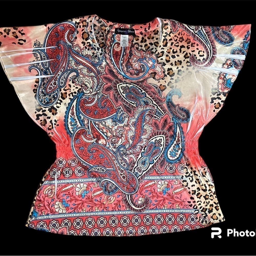 Appropriate Behavior Distressed Blouse